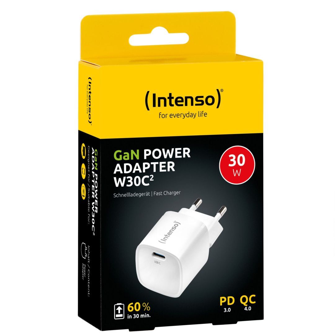 Intenso W30C² Power Adapter White