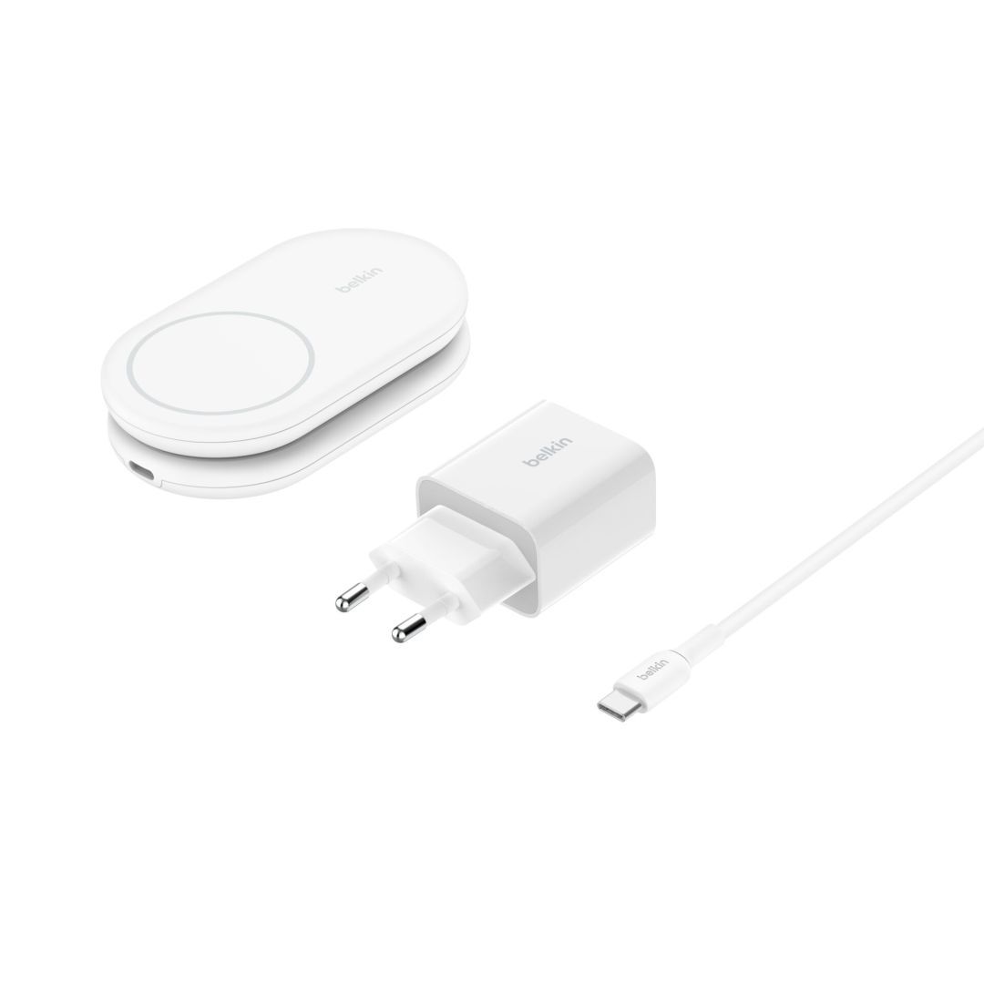 Belkin BoostCharge Magnetic Qi2 15W White Belkin BoostCharge Magnetic Qi2 15W White