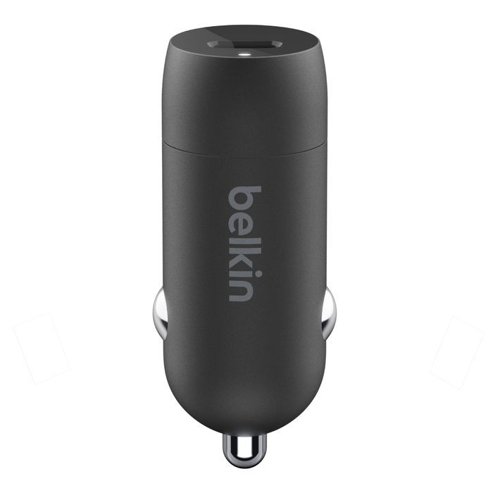 Belkin BoostCharge 30W USB-C Car Charger + USB-C to USB-C cable 1m Black Belkin BoostCharge 30W USB-C Car Charger + USB-C to USB-C cable 1m Black