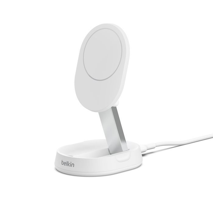 Belkin BoostCharge Pro Convertible Magnetic Wireless Charging Stand with Qi2 15W White Belkin BoostCharge Pro Convertible Magnetic Wireless Charging Stand with Qi2 15W White
