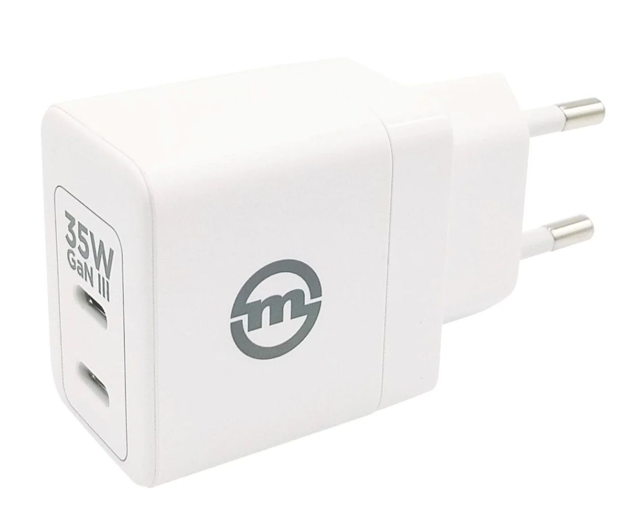 Mobile Origin 35W GaN III Super Charger Dual USB-C White