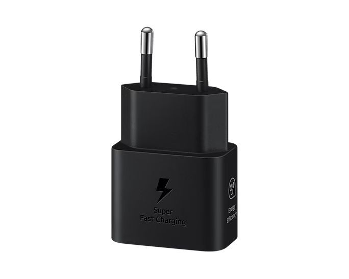 Samsung 25W PD Power Adapter with USB-C cable Black Samsung 25W PD Power Adapter with USB-C cable Black