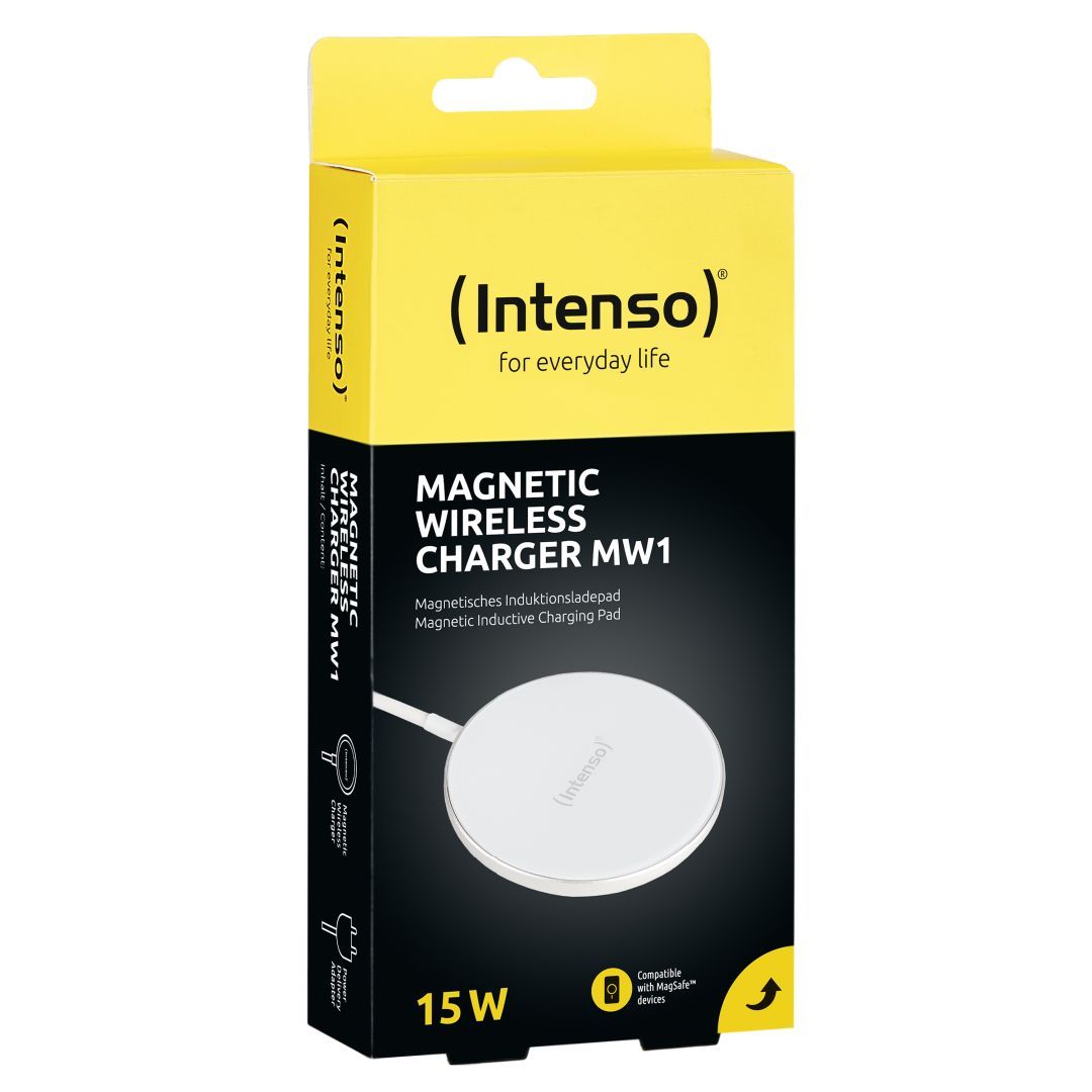 Intenso MW1 Magnetic Wireless Charger White