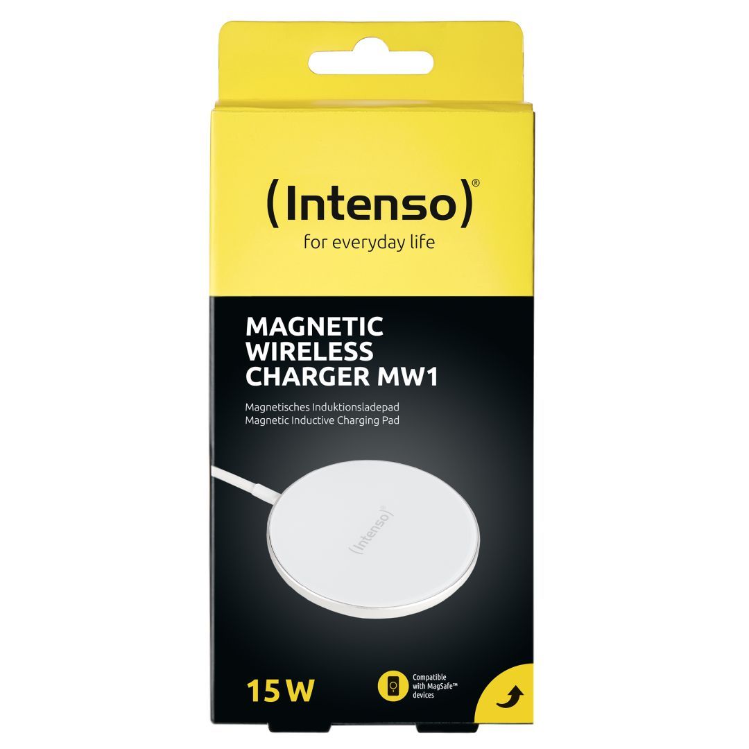 Intenso MW1 Magnetic Wireless Charger White