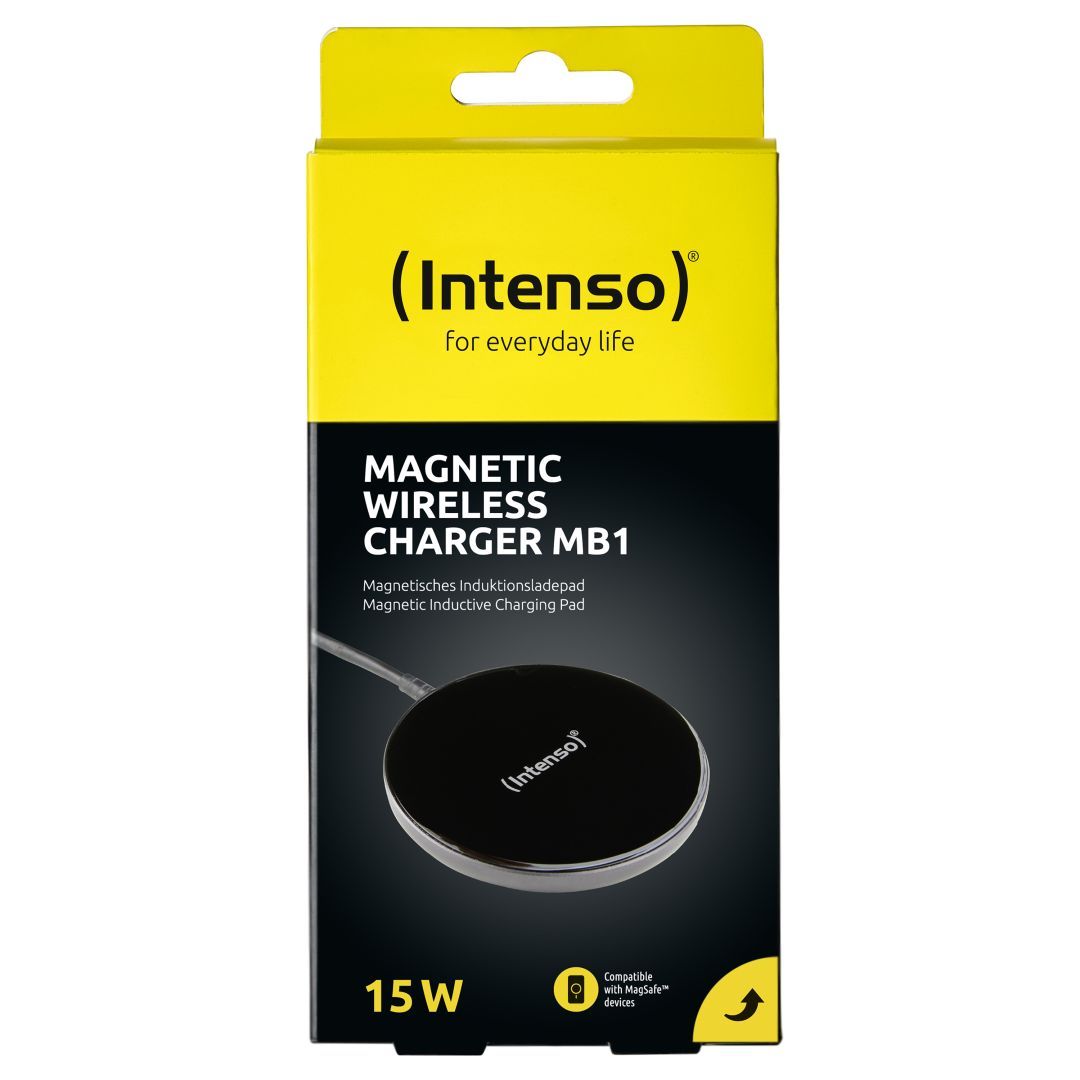 Intenso MB1 Magnetic Wireless Charger Black