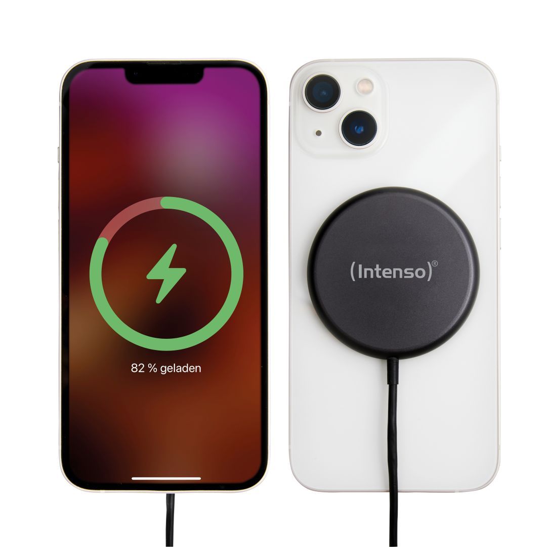 Intenso MB1 Magnetic Wireless Charger Black