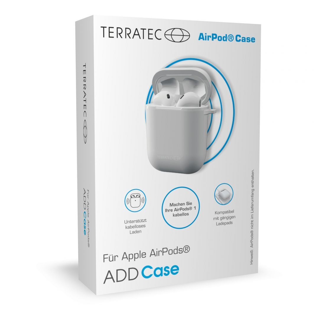 TERRATEC ADD Case for Apple AirPods Wireless Charger White