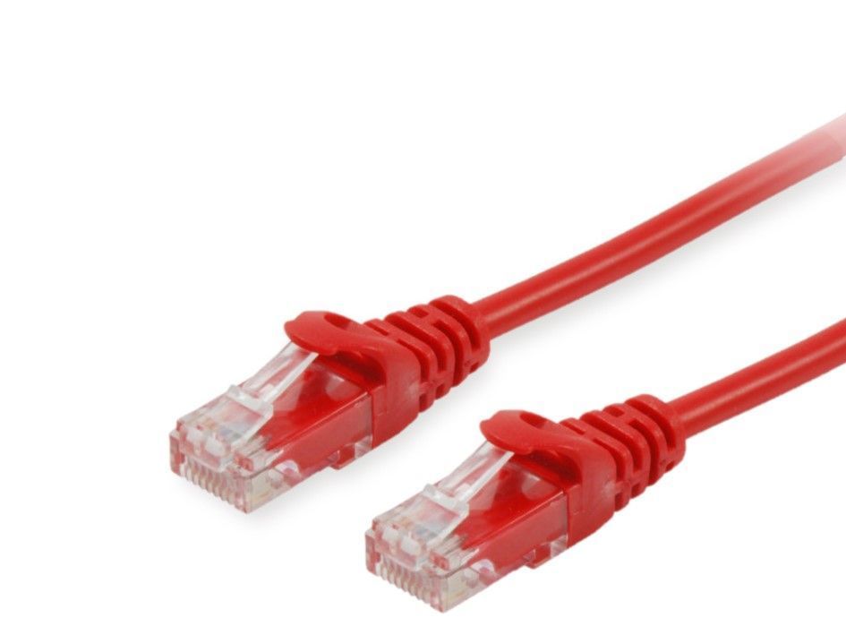 EQuip CAT6 U-UTP Patch Cable 0,15m Red