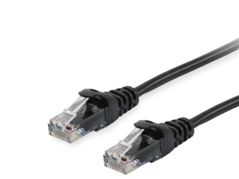 EQuip CAT6 U-UTP Patch Cable 0,15m Black