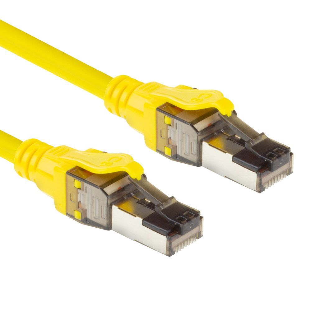 ACT CAT8 S-FTP Patch Cable 1,5m Yellow ACT CAT8 S-FTP Patch Cable 1,5m Yellow