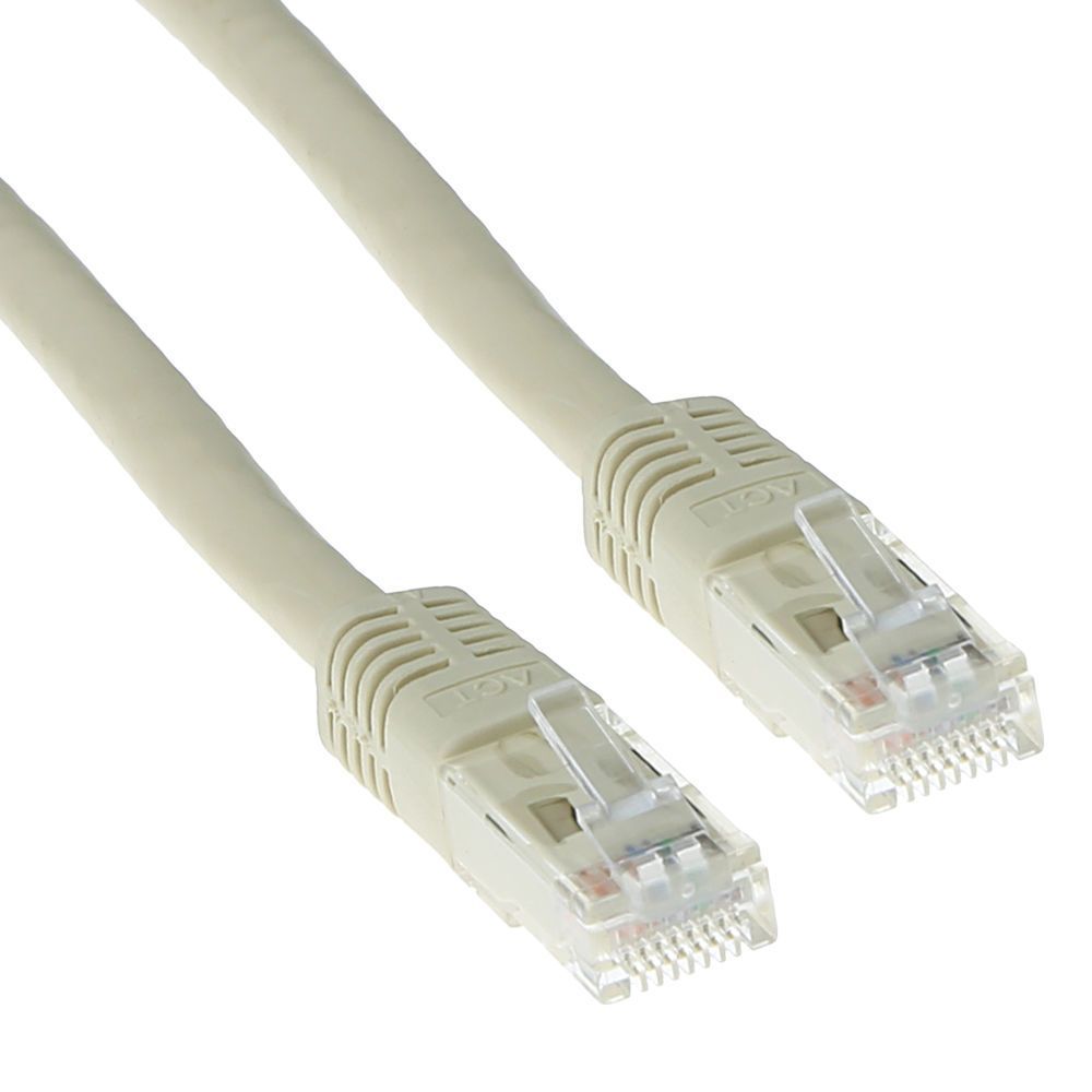 ACT CAT6 U-UTP Patch Cable 3m Ivory ACT CAT6 U-UTP Patch Cable 3m Ivory