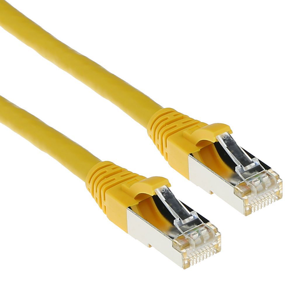 ACT CAT6A S-FTP Patch Cable 7m Yellow ACT CAT6A S-FTP Patch Cable 7m Yellow