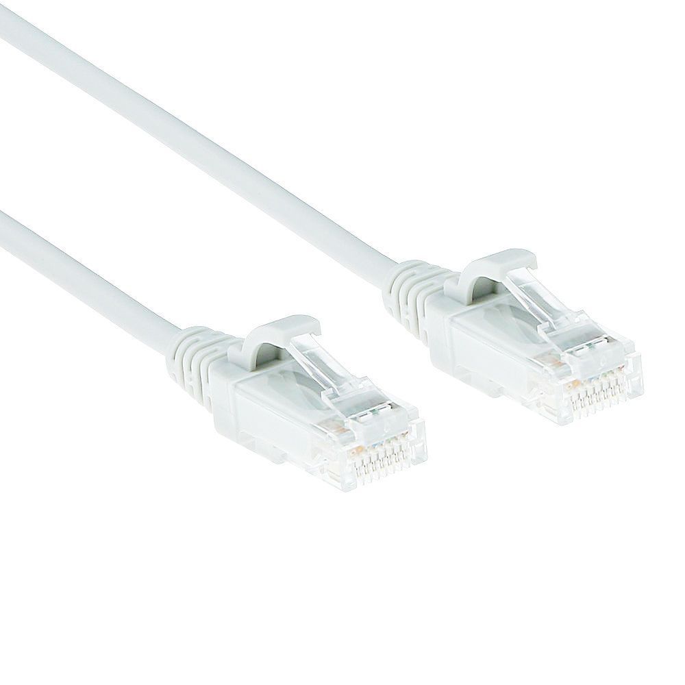 ACT CAT6A U-UTP Patch Cable 5m White ACT CAT6A U-UTP Patch Cable 5m White