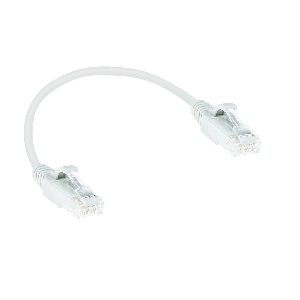 ACT CAT6 U-UTP Patch Cable 0,25m White ACT CAT6 U-UTP Patch Cable 0,25m White
