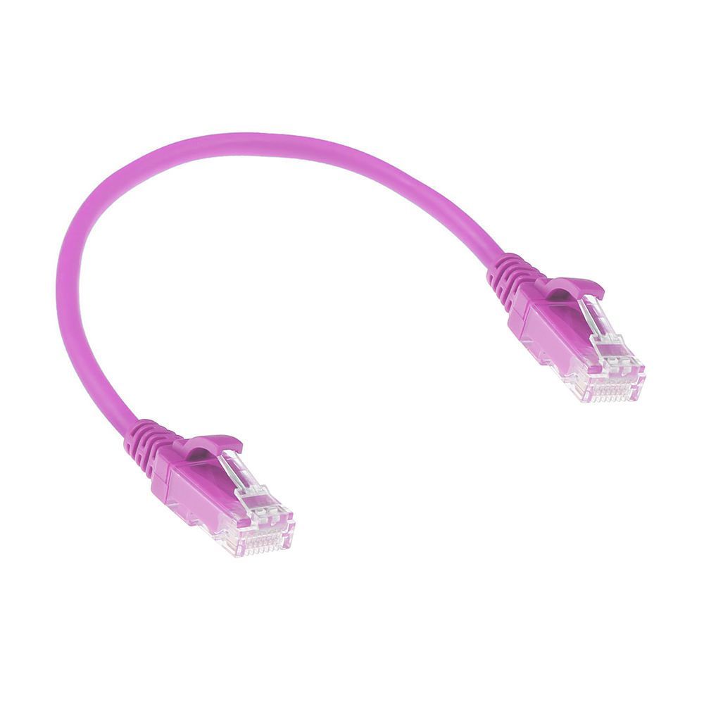 ACT CAT6 U-UTP Patch Cable 0,5m Pink ACT CAT6 U-UTP Patch Cable 0,5m Pink
