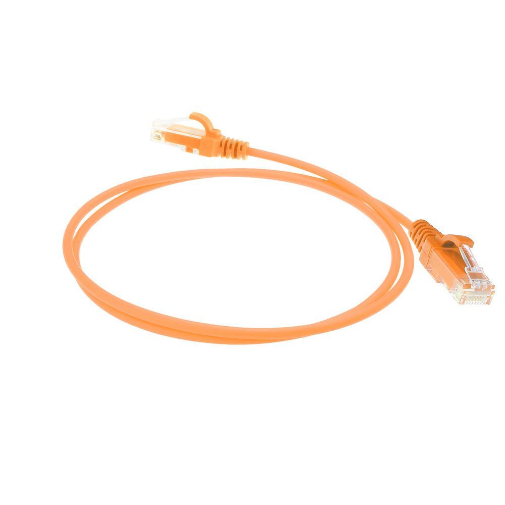 ACT CAT6 U-UTP Patch Cable 1m Orange ACT CAT6 U-UTP Patch Cable 1m Orange
