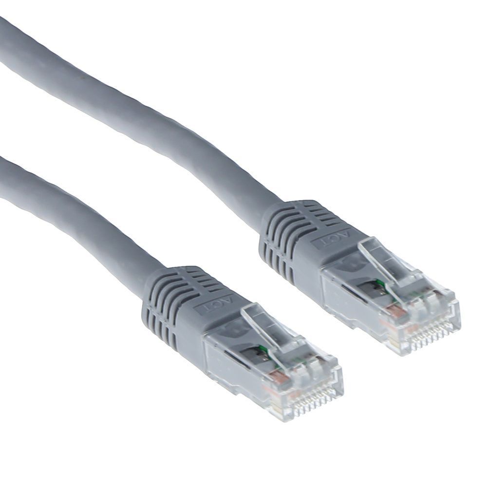 ACT CAT6 U-UTP Patch Cable 3m Grey ACT CAT6 U-UTP Patch Cable 3m Grey