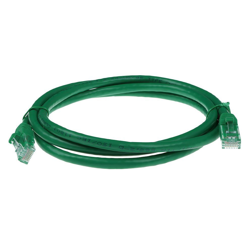 ACT CAT6 U-UTP Patch Cable 0,5m Green ACT CAT6 U-UTP Patch Cable 0,5m Green