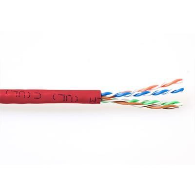 ACT CAT6A U-UTP Installation cable 305m Red