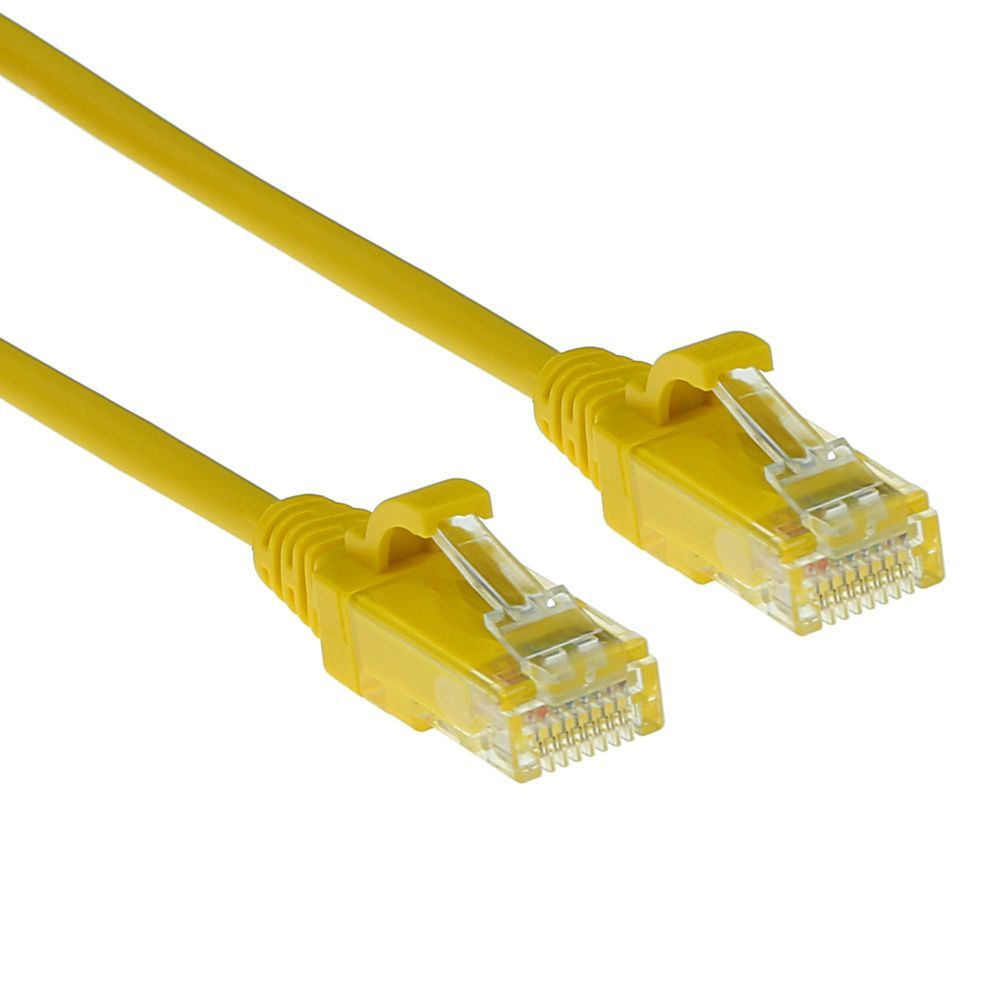 ACT CAT6 U-UTP Patch Cable 1m Yellow ACT CAT6 U-UTP Patch Cable 1m Yellow