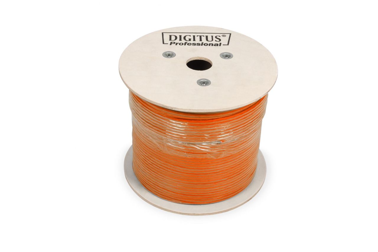Digitus CAT7 S-FTP Installation Cable 500m Orange Digitus CAT7 S-FTP Installation Cable 500m Orange