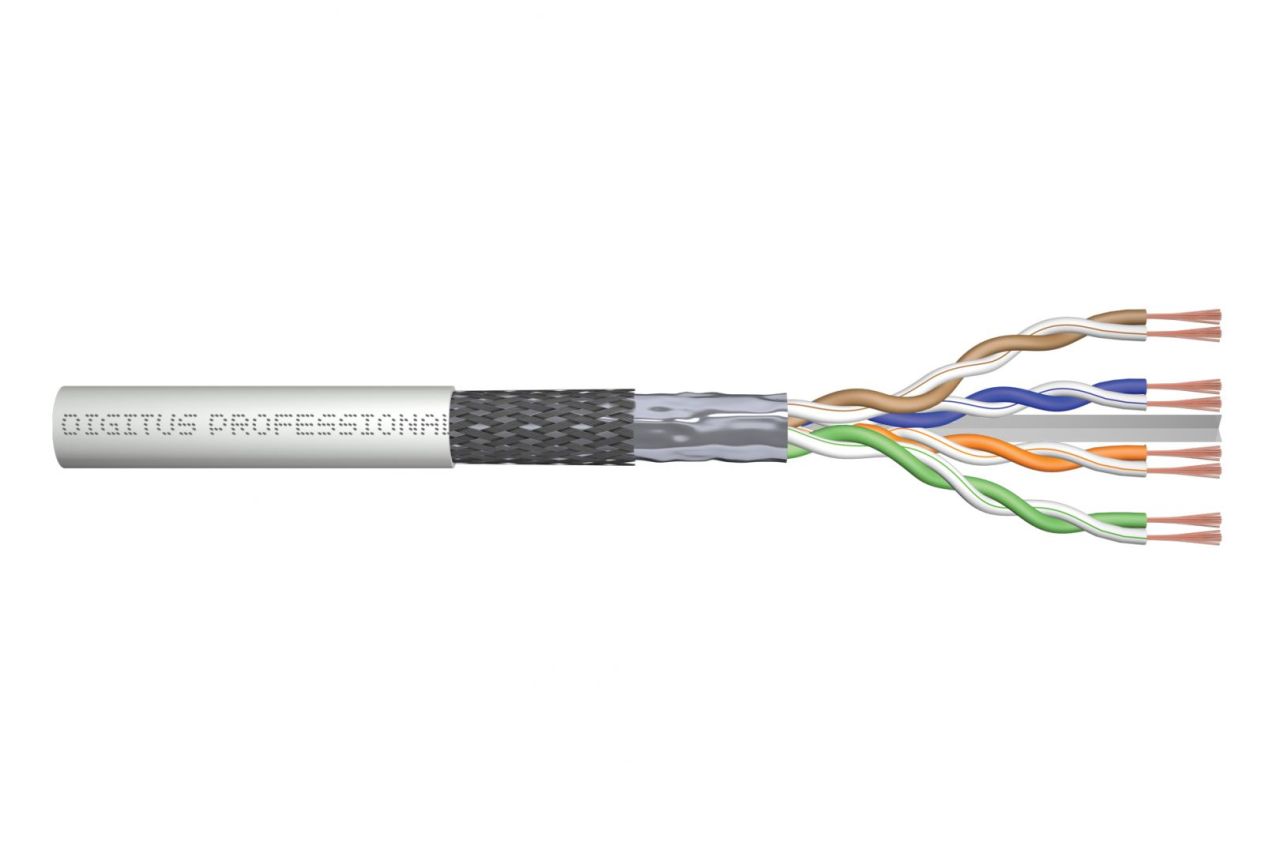 Digitus CAT6 SF-UTP Installation cable 305m Grey Digitus CAT6 SF-UTP Installation cable 305m Grey