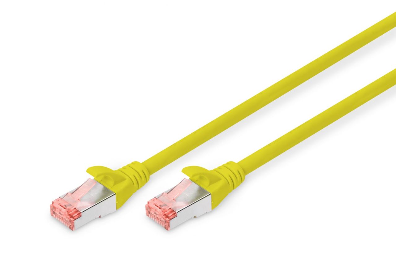 Digitus CAT6 S-FTP Patch Cable 10m Yellow Digitus CAT6 S-FTP Patch Cable 10m Yellow