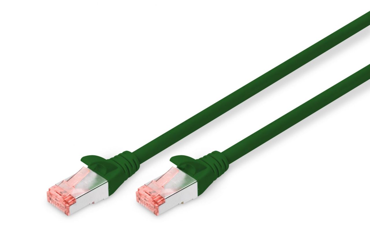 Digitus CAT6 S-FTP Patch Cable 0,5m Green Digitus CAT6 S-FTP Patch Cable 0,5m Green