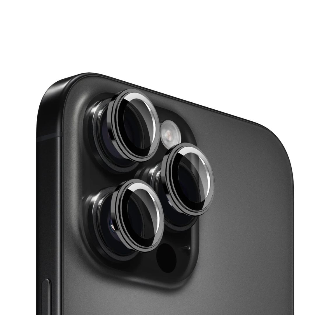 Mobile Origin Easy Lens guards iPhone 16 Pro / 16 Pro Max Black