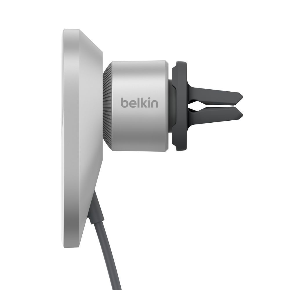 Belkin BoostCharge Pro Magnetic Wireless Car Charger 15W Grey
