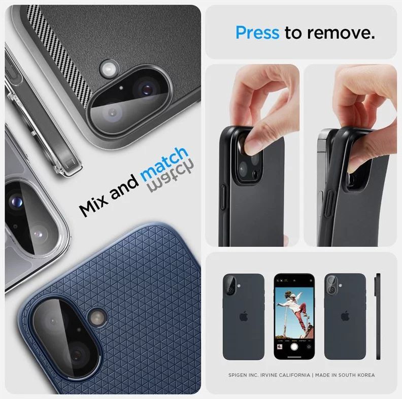 Spigen Glass tR Optik 2 Pack iPhone 16/16 Plus Black Spigen Glass tR Optik 2 Pack iPhone 16/16 Plus Black