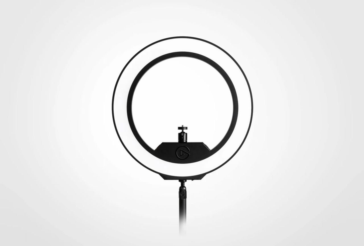 Elgato Ring Light Illuminate on Command Black