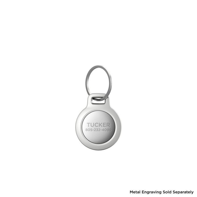 Nomad Rugged Keychain, white - Apple AirTag