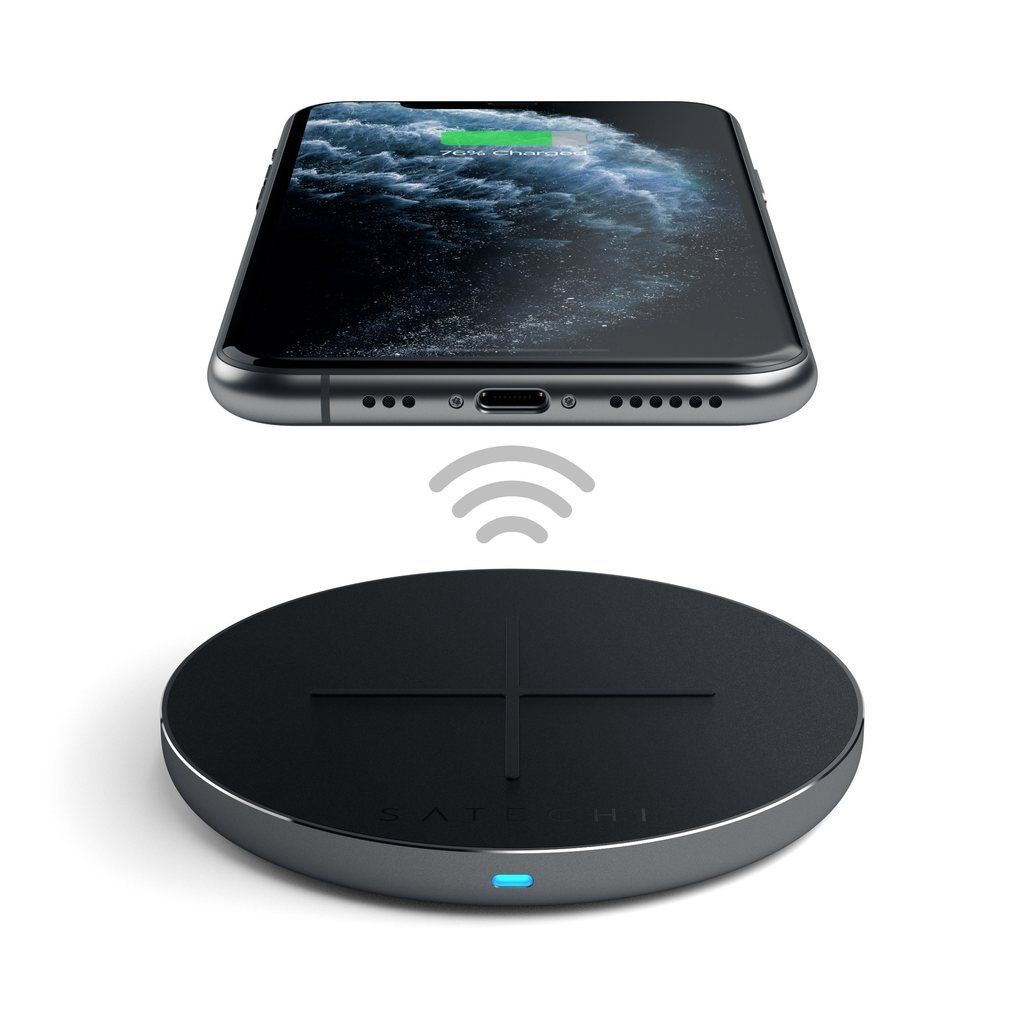 Satechi Aluminum Type-C Wireless Charger Space Gray