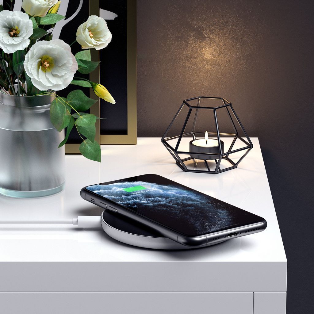 Satechi Aluminum Type-C Wireless Charger Space Gray