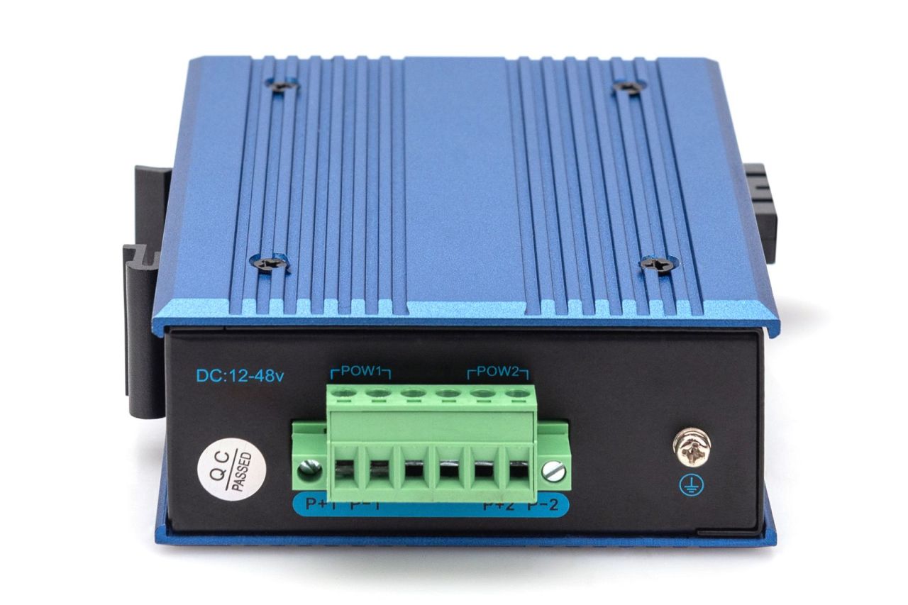 Digitus DN-652103-1 10/100/1000 Base-TX to 1000 Base-FX Industrial Media Converter