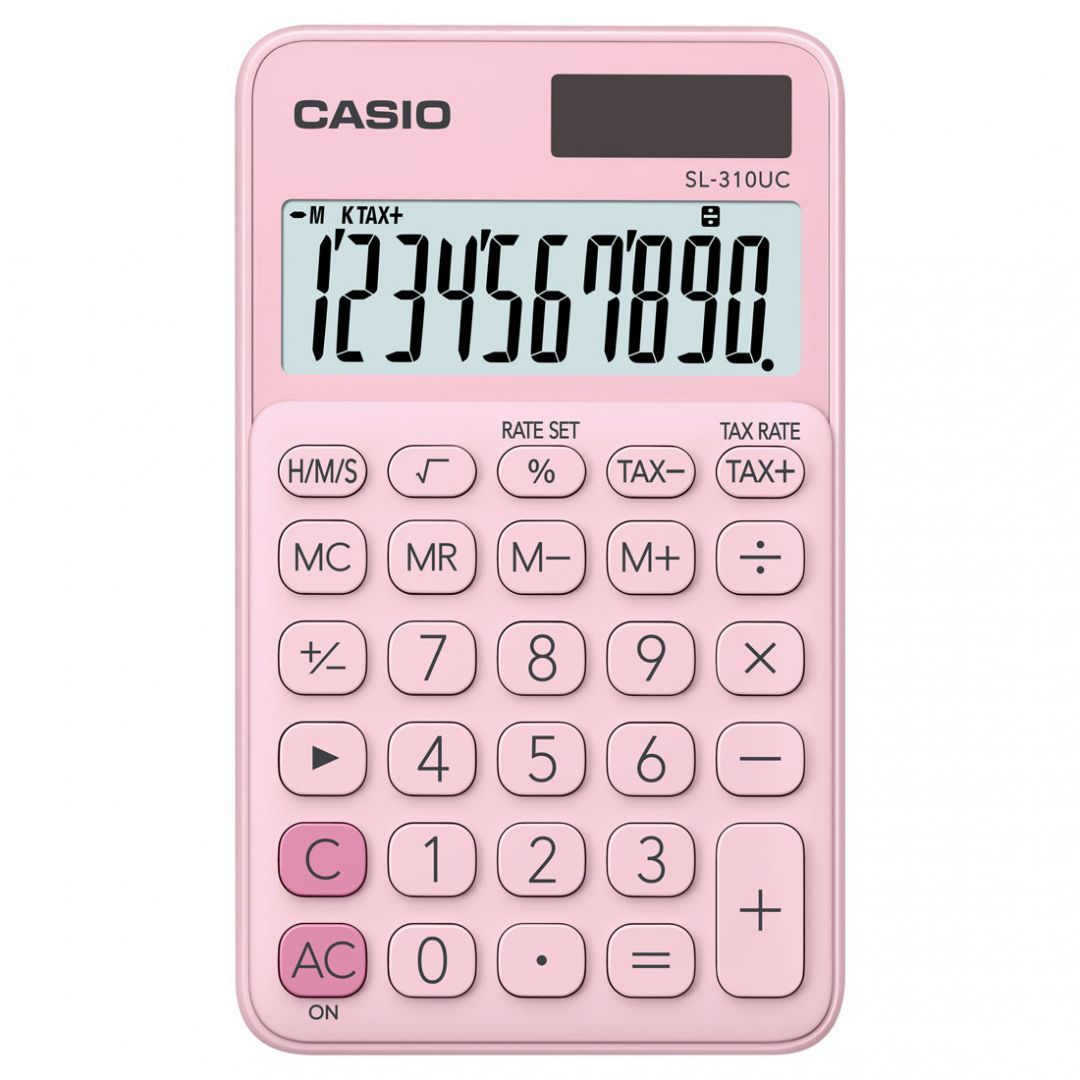 Casio SL-310UC-PK Zsebszámológép Pink