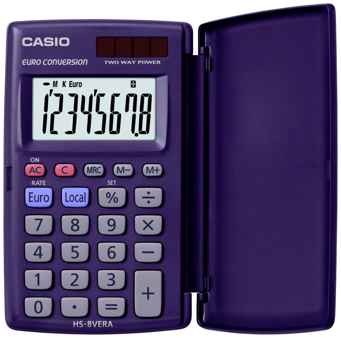 Casio HS-8VERA Zsebszámológép Dark Blue