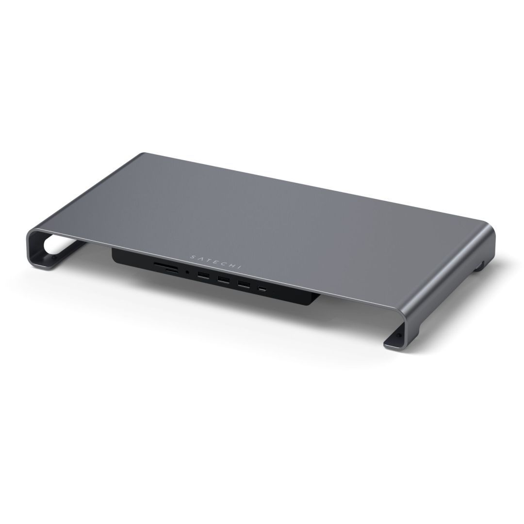 Satechi USB-C Monitor Stand Hub XL Space Grey