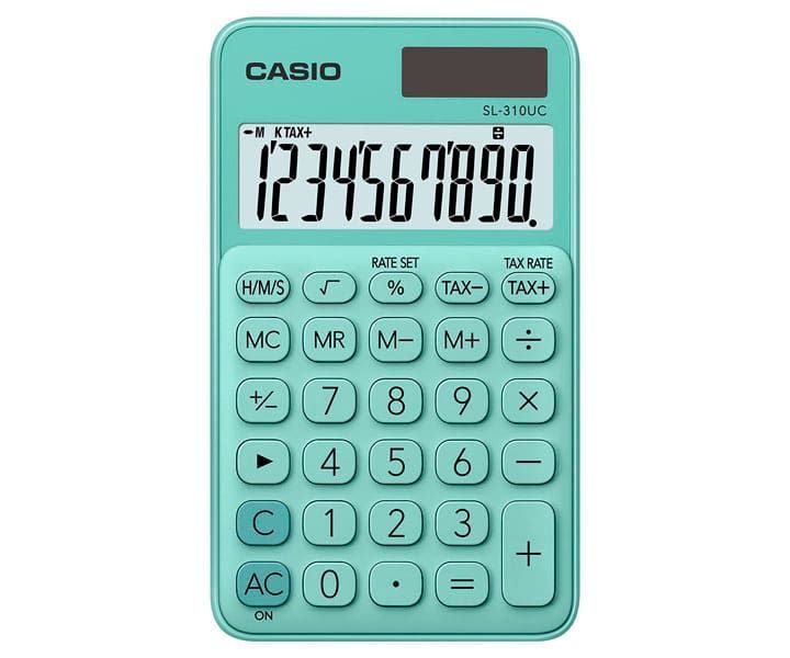 Casio SL-310UC-GN Zsebszámológép Green