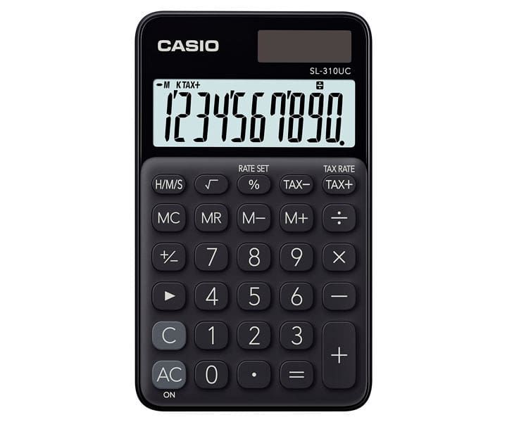 Casio SL-310UC-BK Zsebszámológép Black