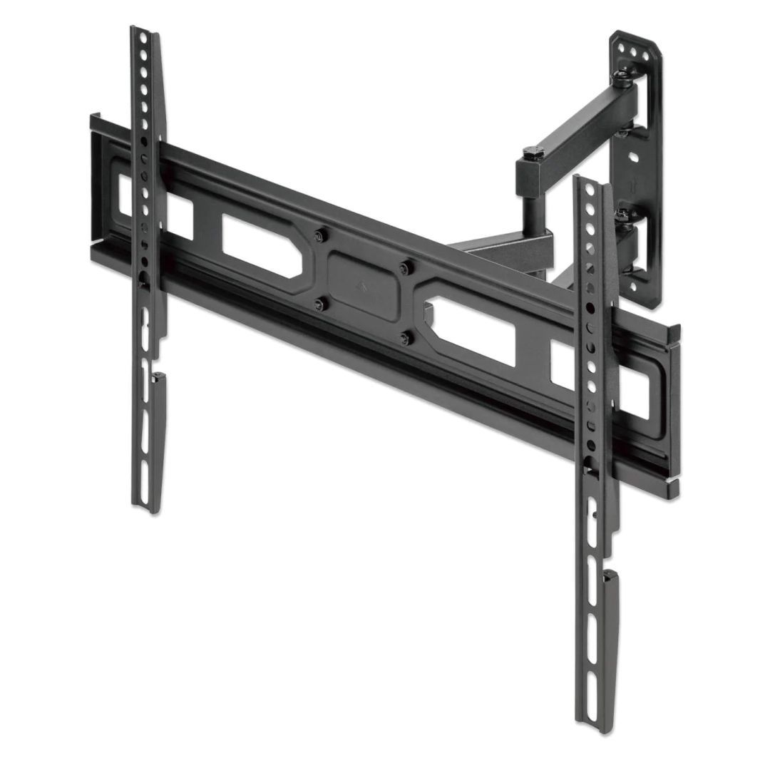 Manhattan Full-Motion TV Wall Mount with Post-Leveling Adjustment 37"-70" Black