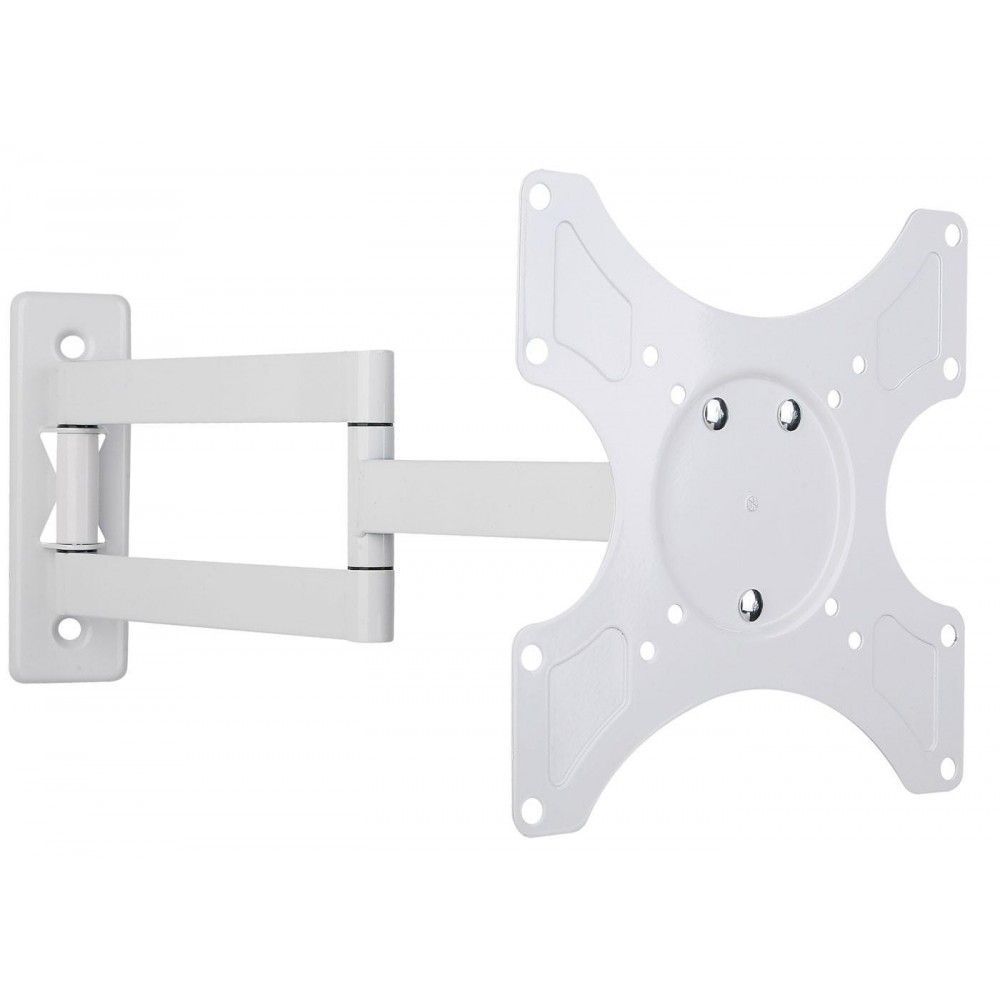 TECHLY 19"-37" Wall LED TV Mount LCD Tiltable 3 Joints White