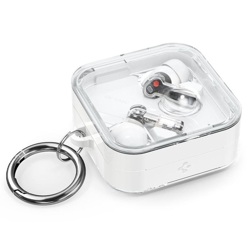 Spigen Ultra Hybrid, jet white - Nothing Ear (2) Spigen Ultra Hybrid, jet white - Nothing Ear (2)