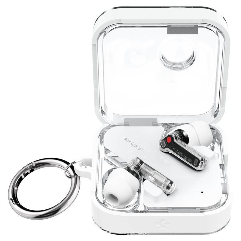 Spigen Ultra Hybrid, jet white - Nothing Ear (2) Spigen Ultra Hybrid, jet white - Nothing Ear (2)