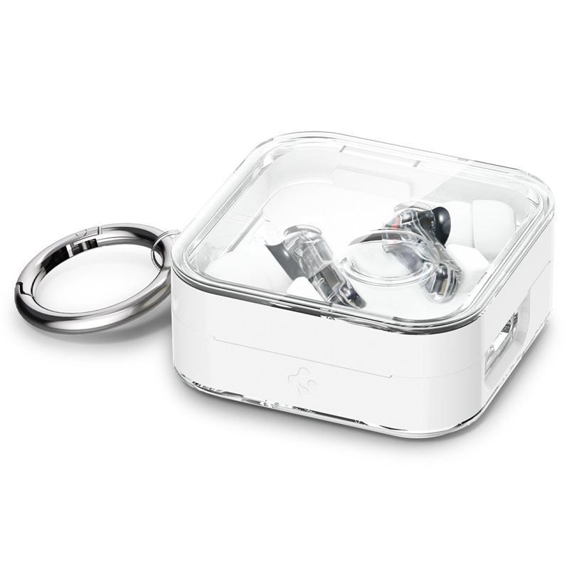 Spigen Ultra Hybrid, jet white - Nothing Ear (2) Spigen Ultra Hybrid, jet white - Nothing Ear (2)