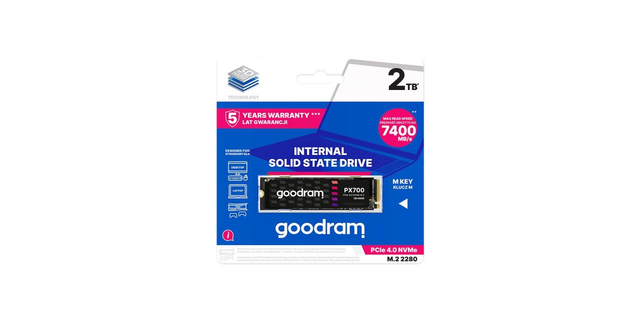 Good Ram 2TB M.2 2280 NVMe PX700