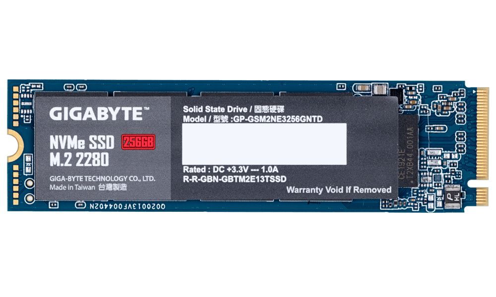 Gigabyte 256GB M.2 2280 NVMe