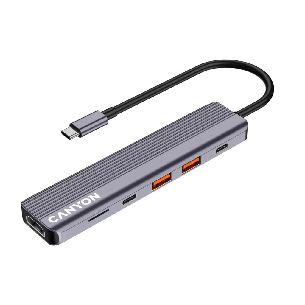 Canyon DS-17 6in1 4k USB-C Grey