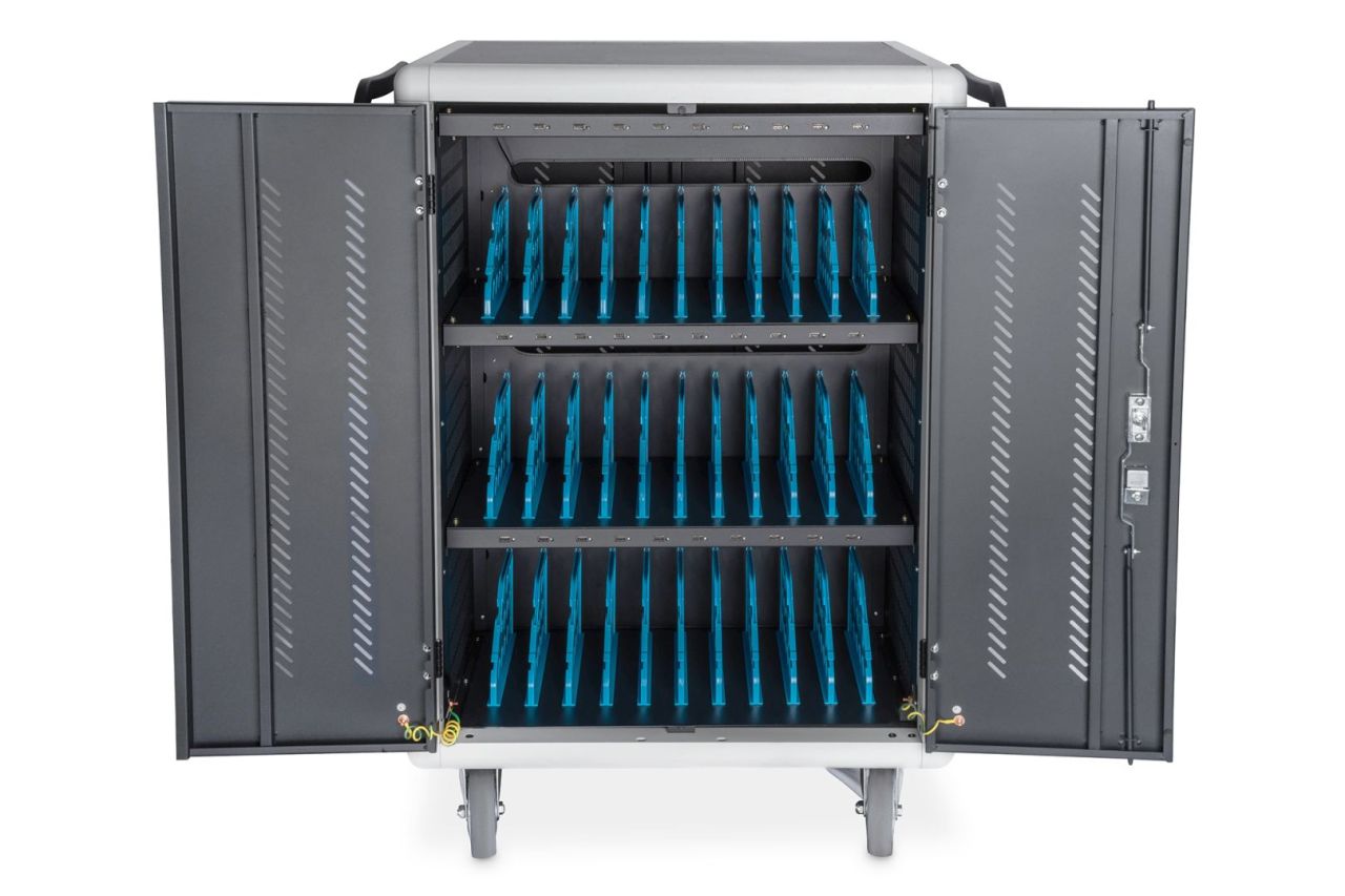 Digitus DN-45002 Mobile charging cabinet Grey